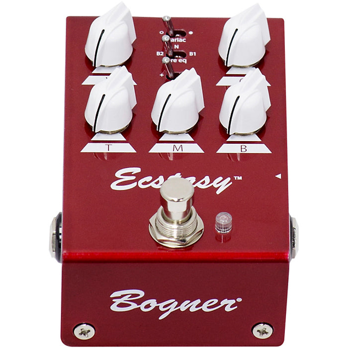 Bogner Ecstasy Red Mini Overdrive Guitar Effects Pedal