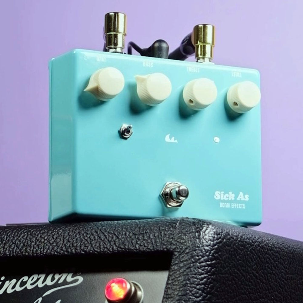 sick as pedal Bondi Effects Overdrive Sick As Overdrive Guitar Pedal Effect 18V Green New