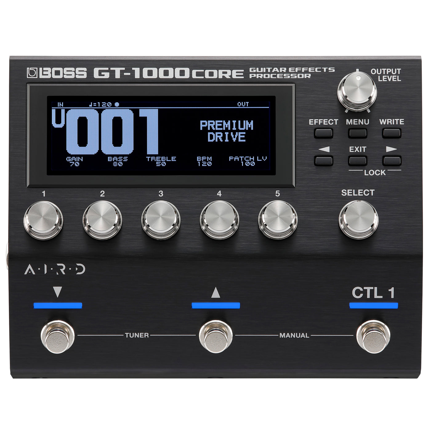 boss gt pedal Boss GT-1000CORE Guitar Effects Processor Pedal