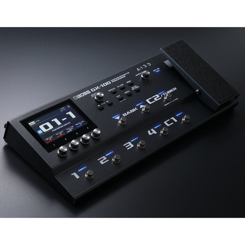 Boss GX-100 Guitar Effects Processor w/AIRD Technology & Color Touchscreen