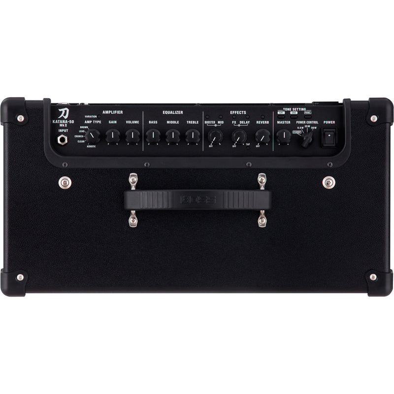 Boss Katana KTN-50 MKII 50W 1x12 Guitar Combo Amplifier - Black