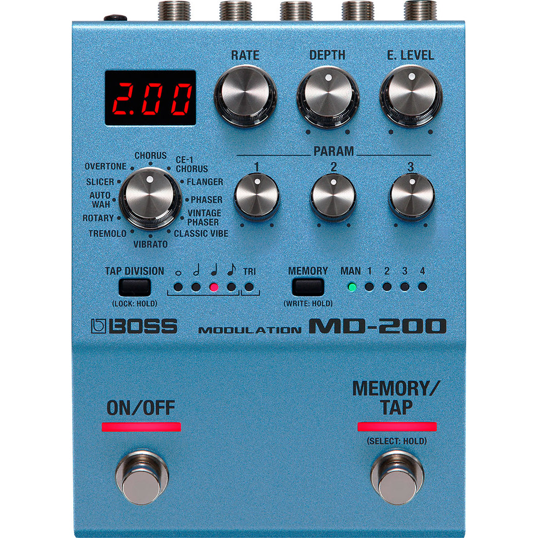 new boss guitar pedals Boss MD-200 Modulation Pedal – Motor City Guitar