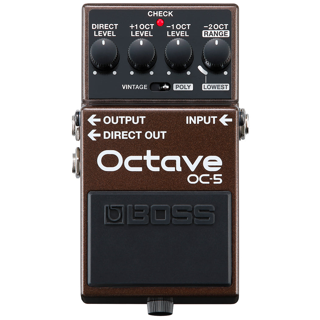boss super octave pedal Boss OC-5 Super Octave Pedal