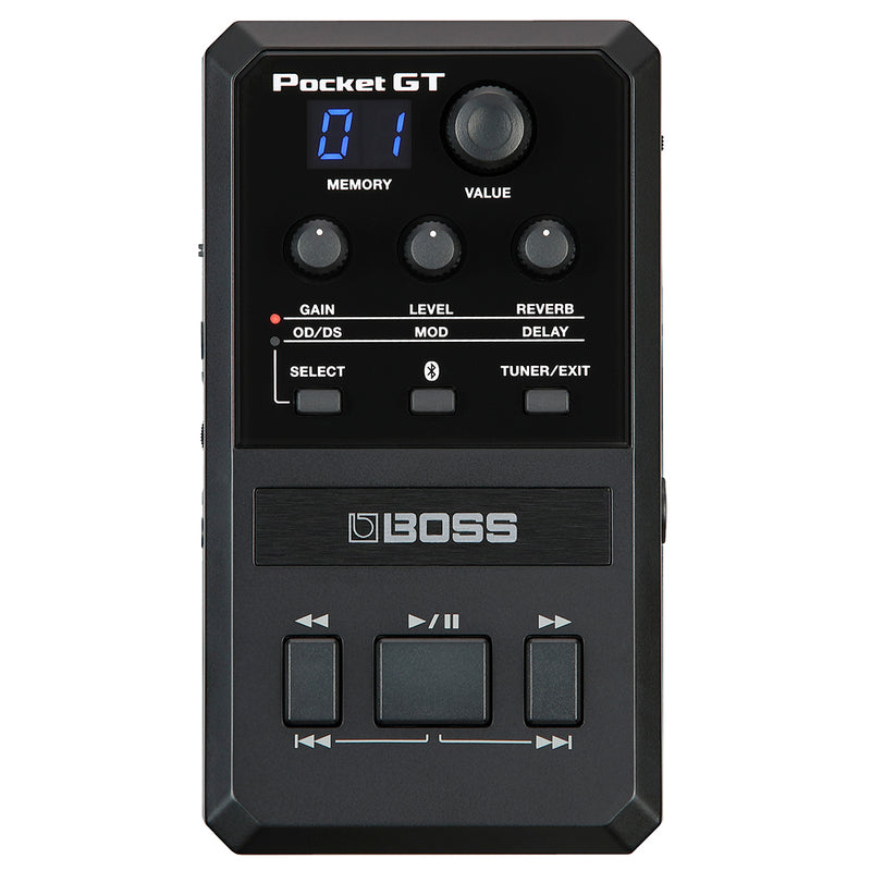 Boss Pocket GT Pocket Effects Processor & Youtube Practice Companion