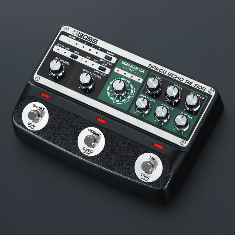boss roland re-20 space echo pedal Boss RE-202 Space Echo Pedal