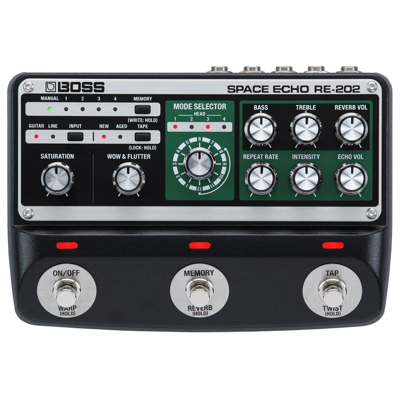 Boss RE-202 Space Echo Delay/Reverb Pedal