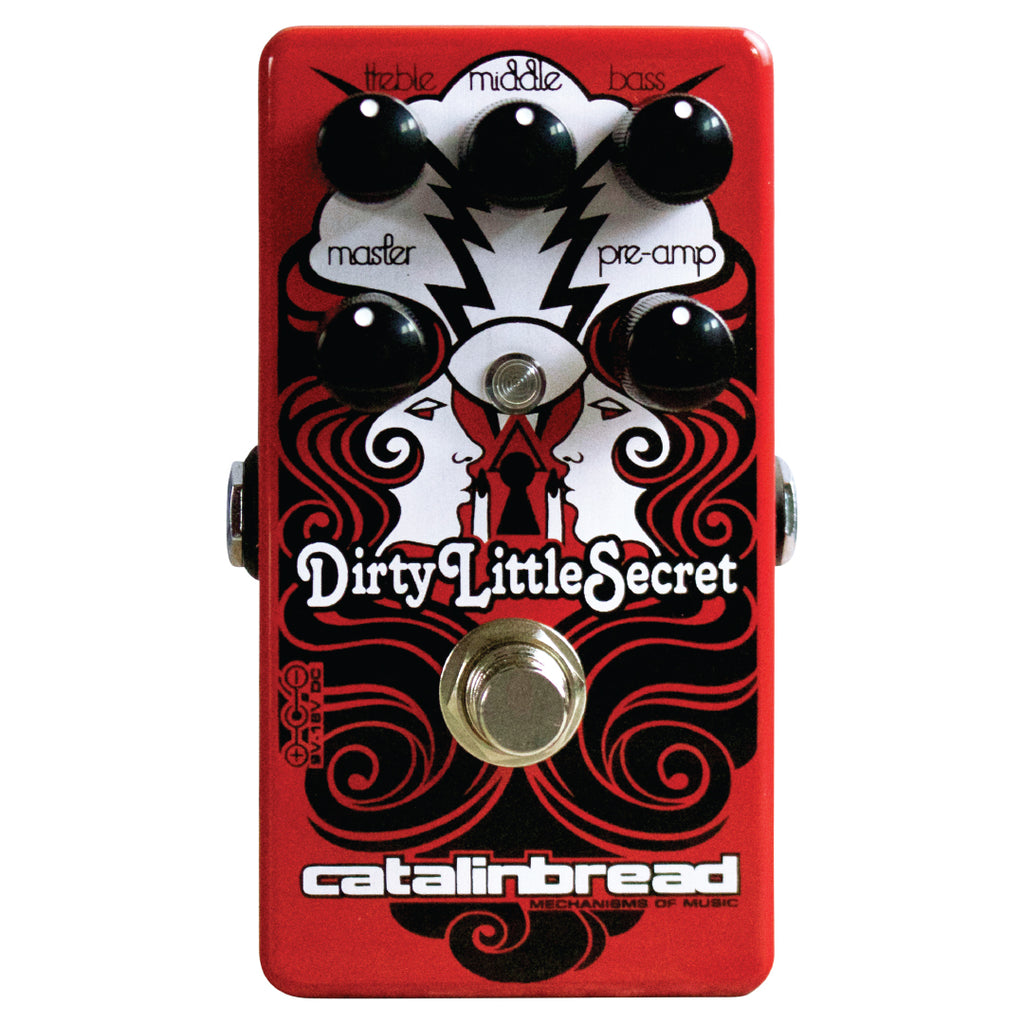Catalinbread Dirty Little Secret MkIII Red Overdrive Pedal