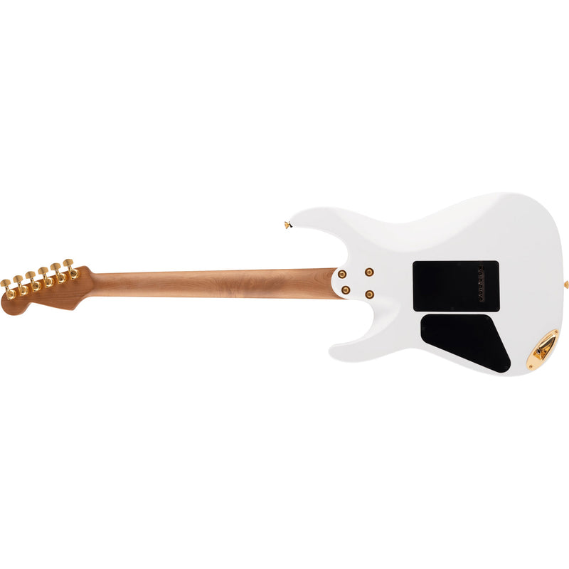 Charvel Pro-Mod DK24 HSS 2PT CM CARM MPL Fingerboard Guitar - Snow White