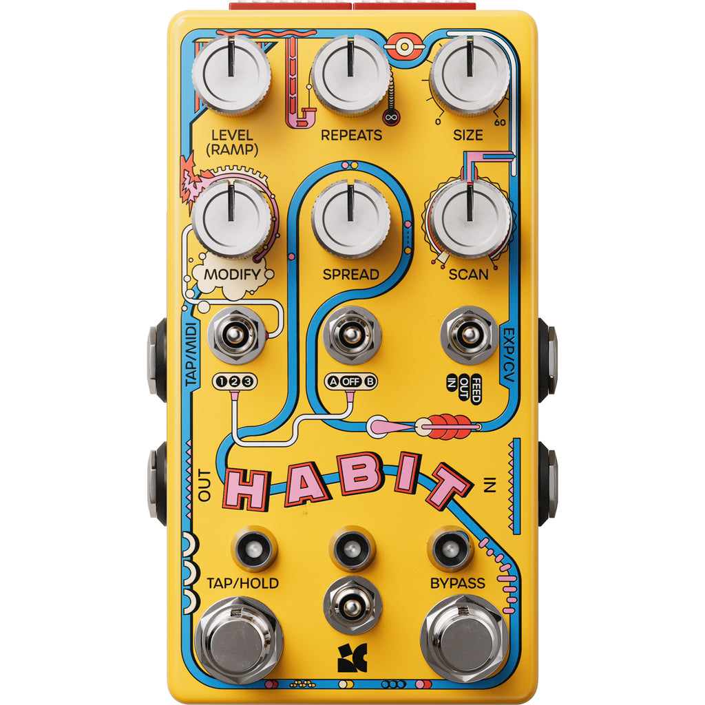 Chase Bliss Audio Habit Experimental Delay Pedal w/ Memory