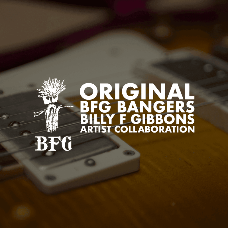 Cream T BFG Original Banger Bridge Humbucker Guitar Pickup - Grey Fibre Plate Top
