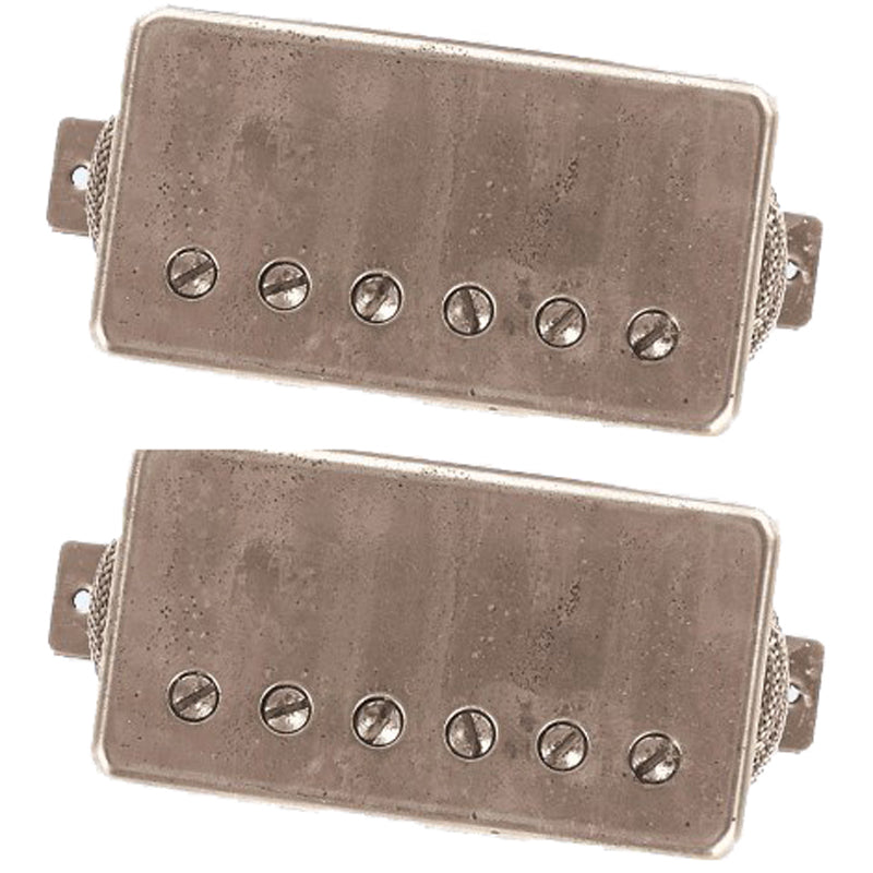 Cream T Eliminator Humbucker Guitar Pickup Set - Aged Nickel