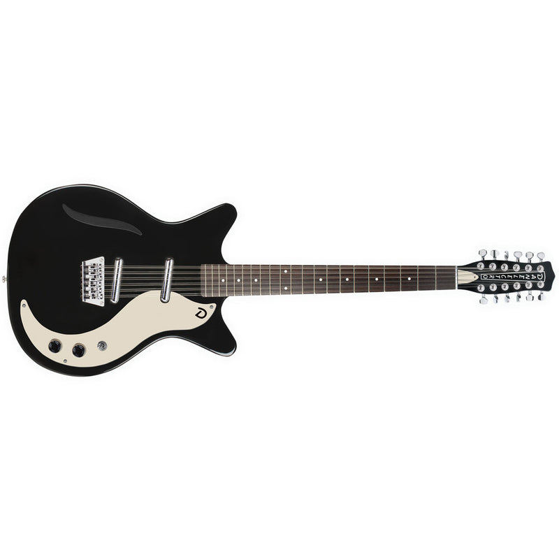 Danelectro 59 Vintage 12-String Electric Guitar - Black