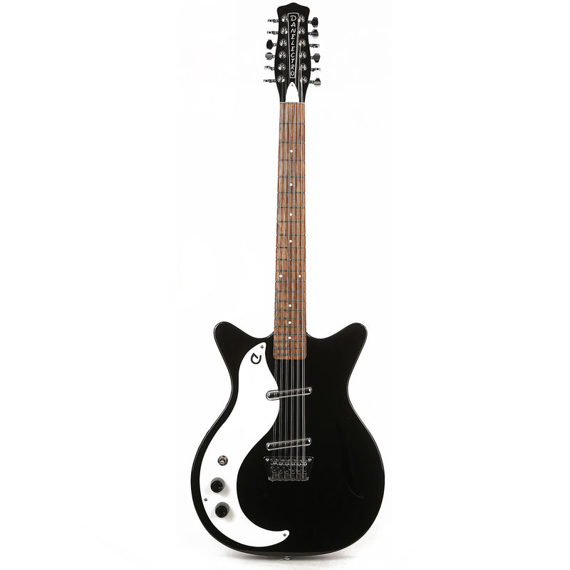 Danelectro 59 Vintage 12-String Left-Handed Electric Guitar - Black