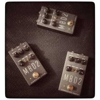 doom 2 bass pedal Damnation Audio MBD-2 Silver – Motor City Guitar