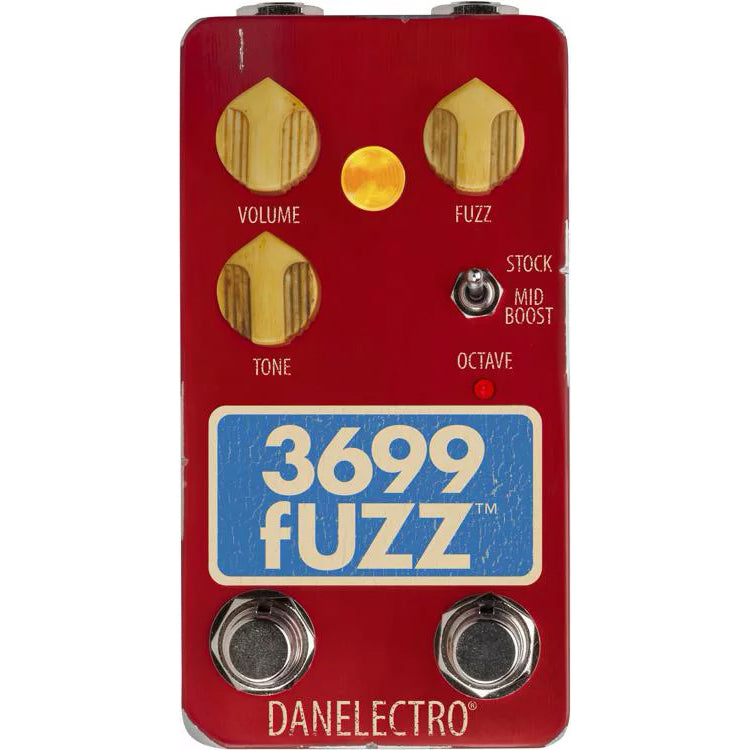 Danelectro 3699 Fuzz Pedal - Tweaked FOXX Tone Machine Circuit by the Original Designer!