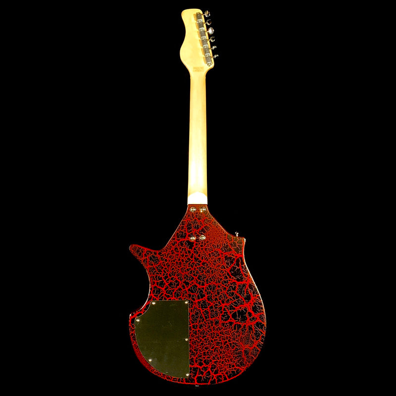 Danelectro Coral Sitar Reissue Guitar - Red Crackle