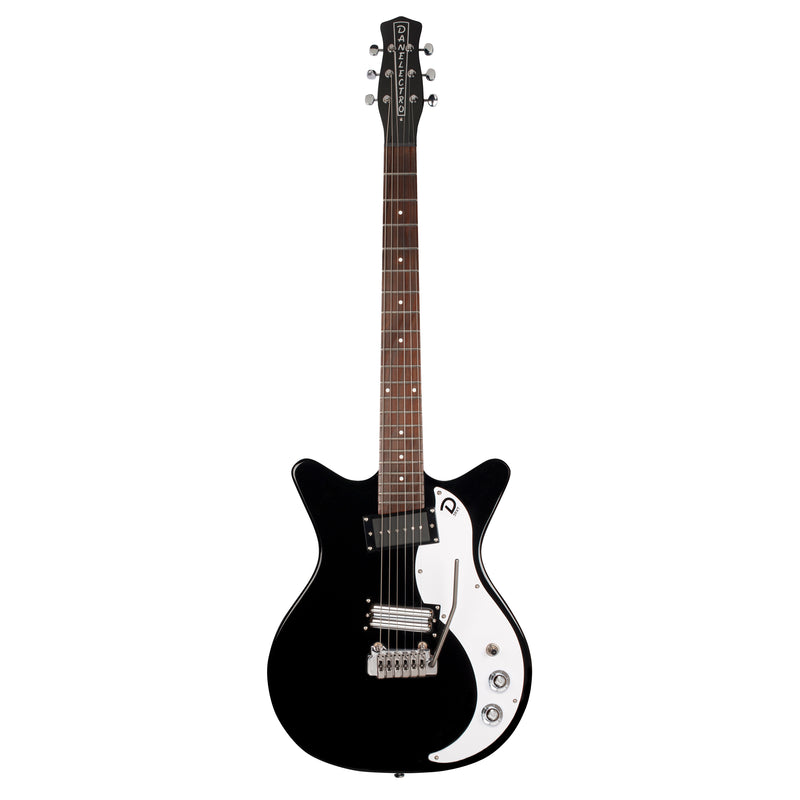 Danelectro 59XT Guitar - Black w/ Wilkinson Tremolo