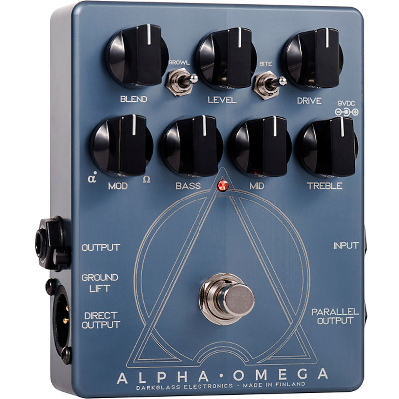 Darkglass Alpha Omega Dual Bass Preamp/OD Pedal