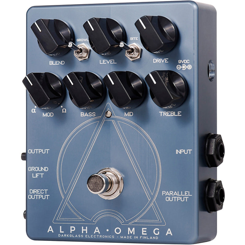 Darkglass Alpha Omega Dual Bass Preamp/OD Pedal