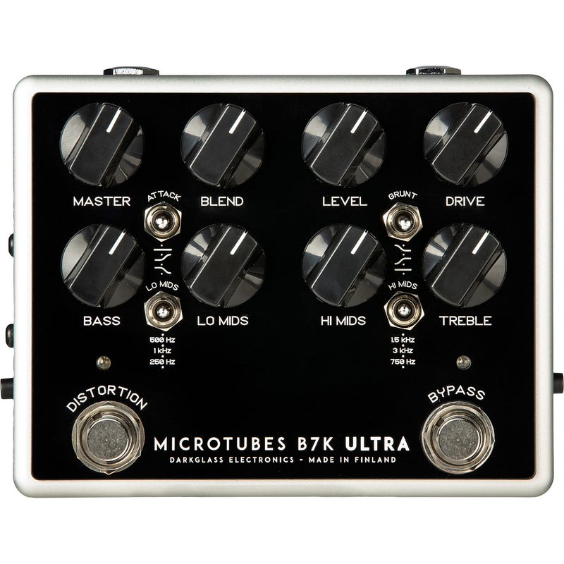 Darkglass Microtubes B7K Ultra V2 Analog Bass Preamp Pedal w/ Aux In