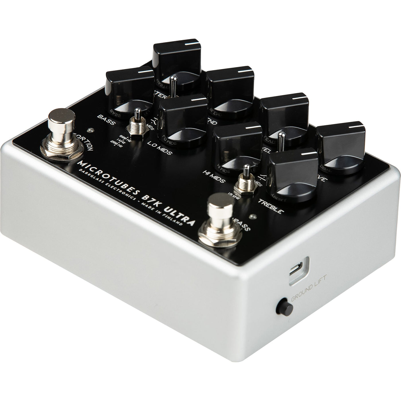 darkglass microtubes b7k ultra v2 bass preamp pedal Darkglass Microtubes B7K Ultra V2 Aux Bass Preamp Pedal