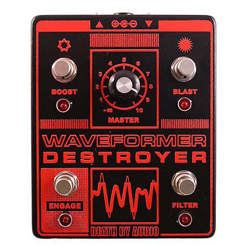 fuzz pedal waveform Death By Audio Waveform Destroyer Distortion/Fuzz Pedal