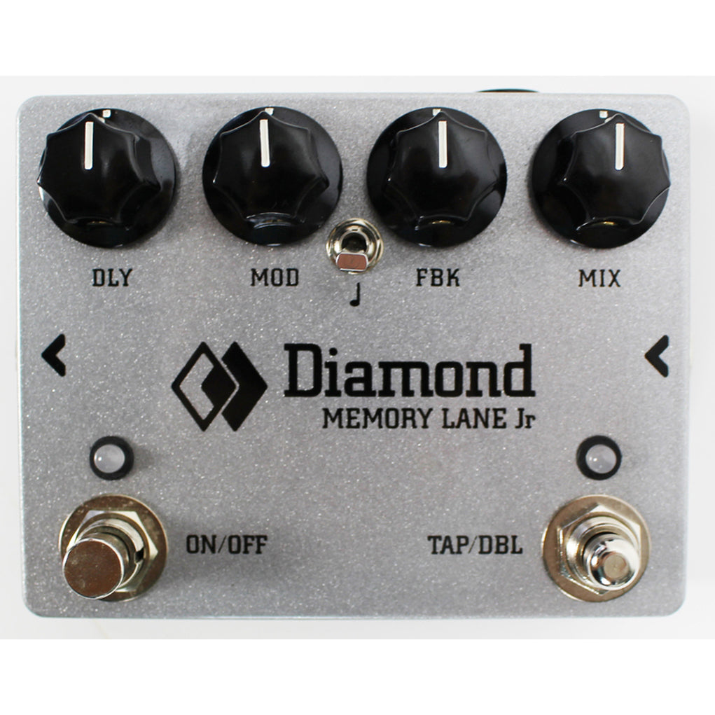 analog delay pedal with tap tempo Diamond Memory Lane Jr MLJr Delay Pedal w/Tap Tempo & Modulation