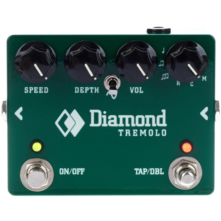 tremolo pedal with tap tempo Diamond Tremolo TRM1 Analog Tremolo Pedal w/Tap Tempo