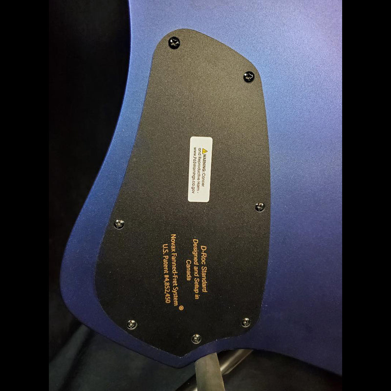 Dingwall D-Roc Standard 3-Pickup 4-String Bass - Matte Blue to PurpleColorshift Finish