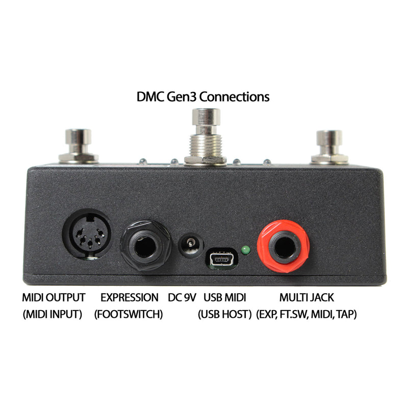 Disaster Area Designs DMC-3XL Gen 3 Compact MIDI Controller Pedal