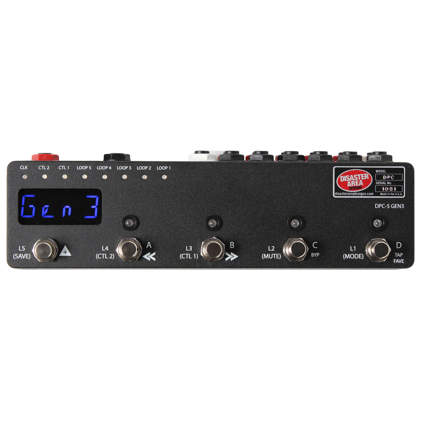 g3 pedal switcher Disaster Area Designs DPC-5 G3 – Motor City Guitar