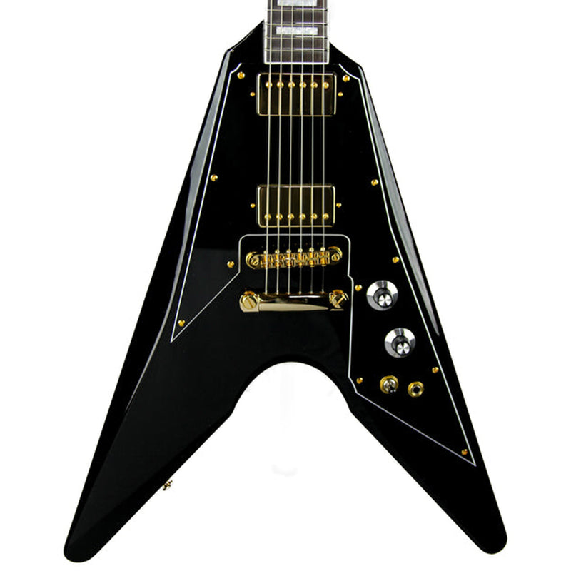 Dunable DE Series Asteroid - Gloss Black with Gold Hardware & Block Inlays