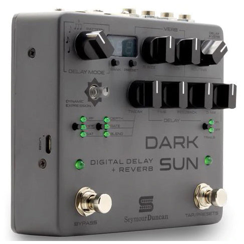 dark reverb pedal SD Dark Sun Holcomb Delay Revb – Motor City Guitar