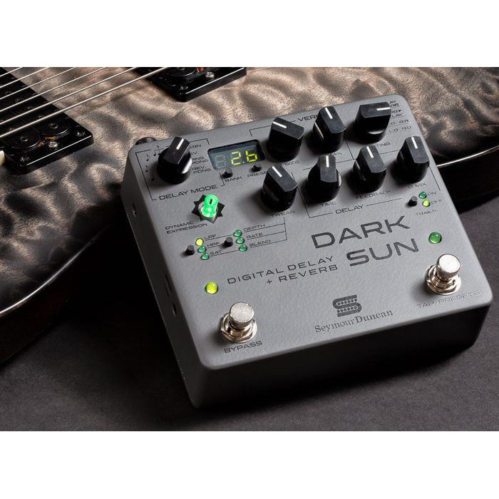 dark sun pedal SD Dark Sun Holcomb Delay Revb – Motor City Guitar