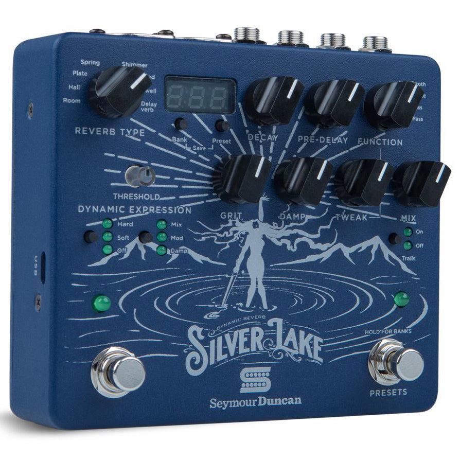 Seymour Duncan Silver Lake Dynamic Reverb Pedal