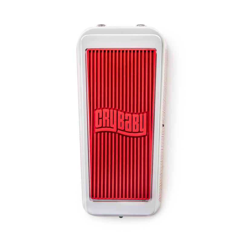 Dunlop CBJ95SW Special Edition White Cry Baby Junior Wah Pedal - Designed with Pedaltrain
