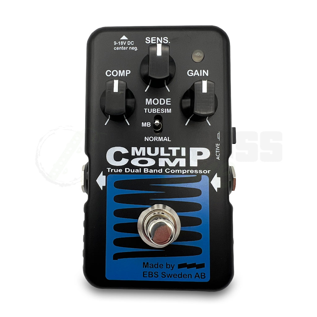 bass compressor pedals EBS Multi Comp Bass Compressor – Motor City Guitar