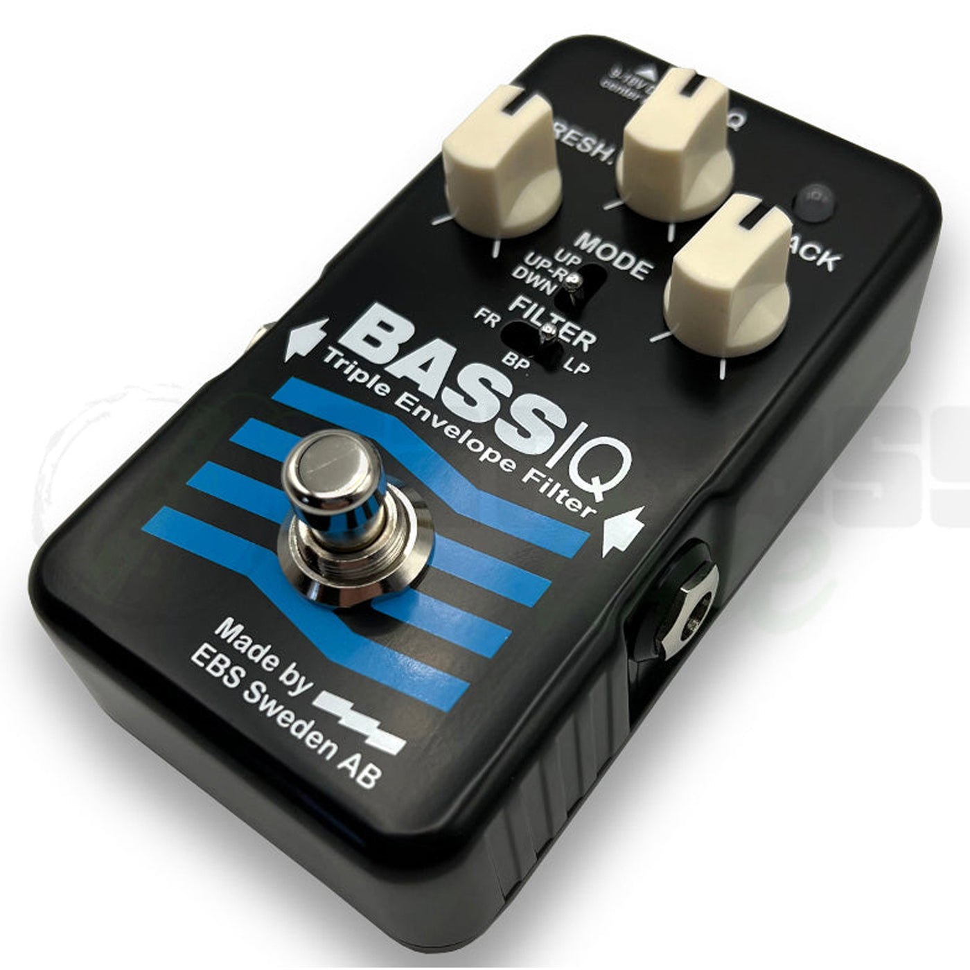 bass envelope filter pedal EBS BassIQ Blue Label Triple Envelope Filter Pedal