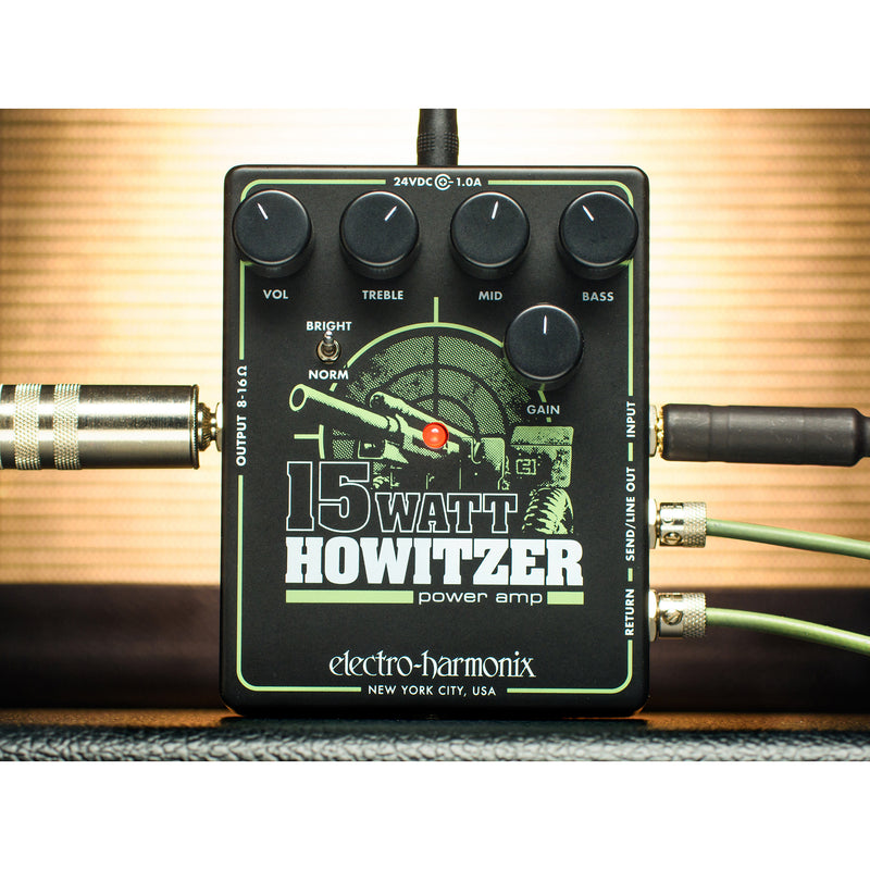 Electro-Harmonix 15 Watt Howitzer Power Amp Pedal