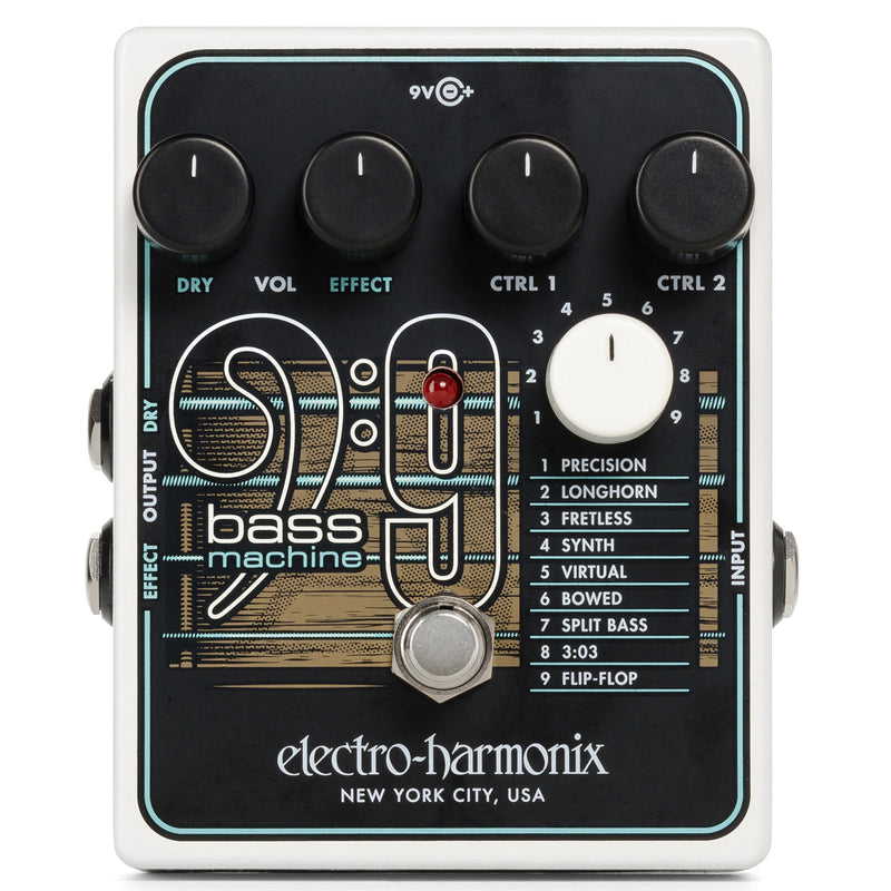 Electro Harmonix BASS9 Bass Machine Bass Guitar Emulator Pedal
