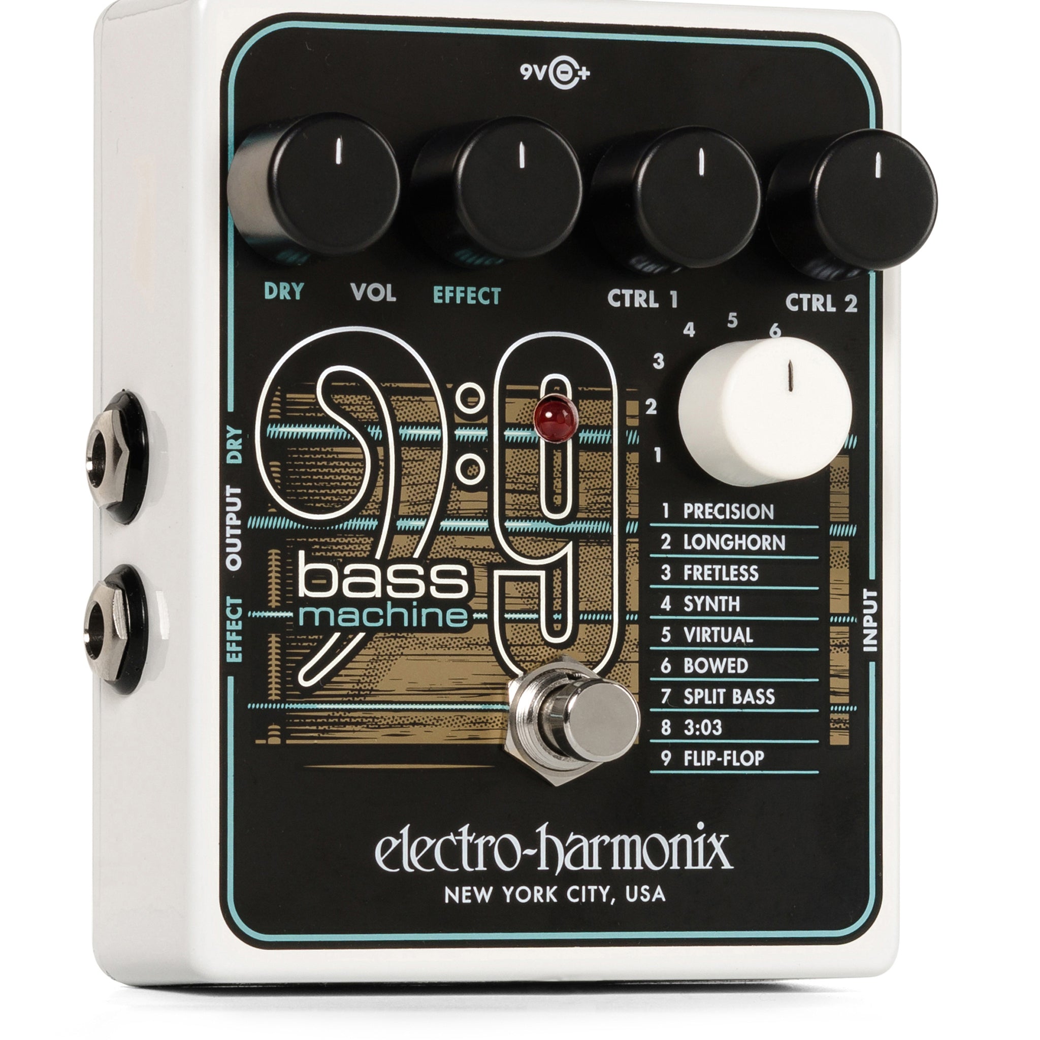 Electro Harmonix BASS9 Bass Machine Guitar Pedal