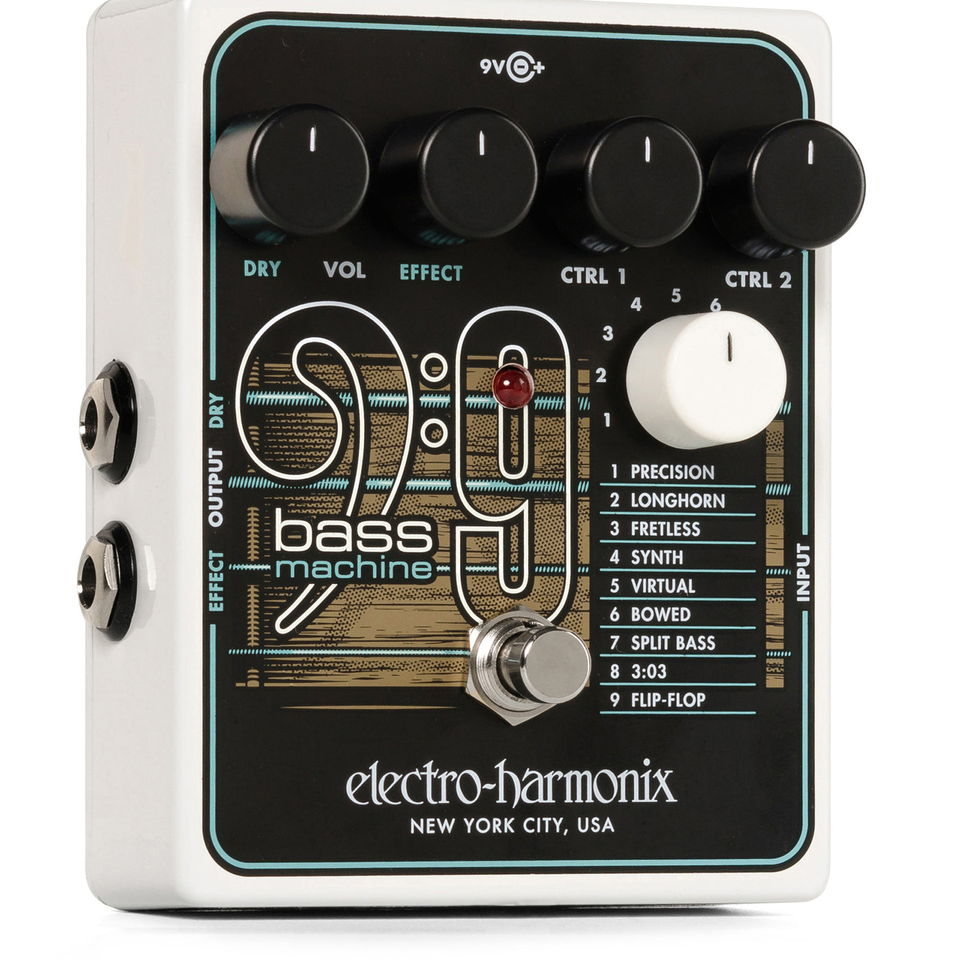 pedal bass Electro Harmonix BASS9 Bass Machine Bass Guitar Emulator Pedal