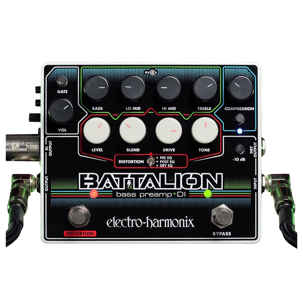 EH Battalion Bass Preamp DI – Motor City Guitar