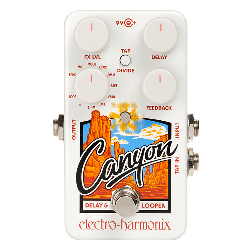 EH Canyon Delay Looper Pedal – Motor City Guitar