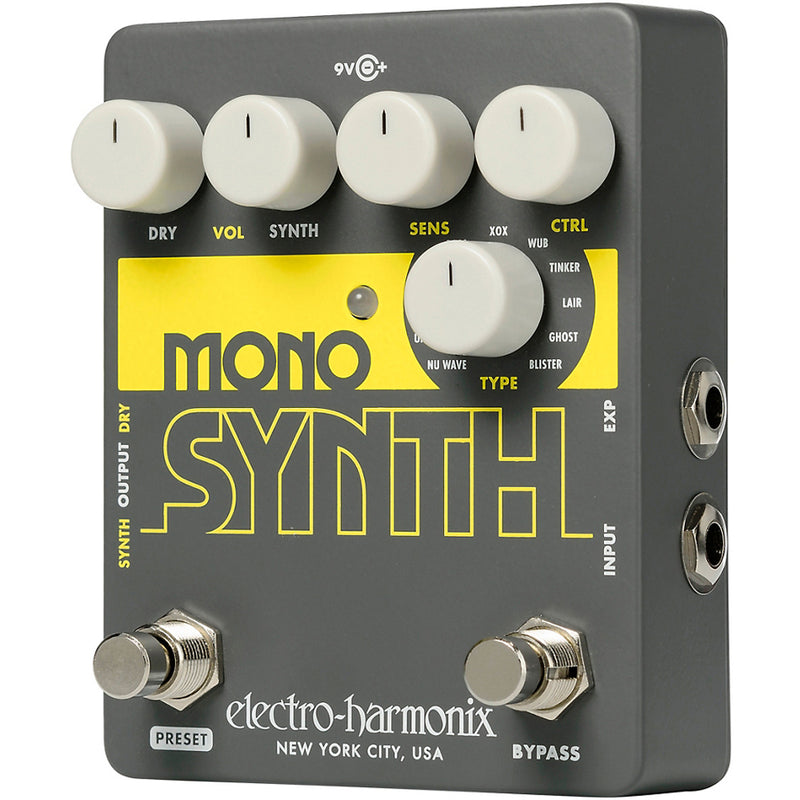Electro-Harmonix Mono Synth Guitar Pedal w/ 11 Sounds
