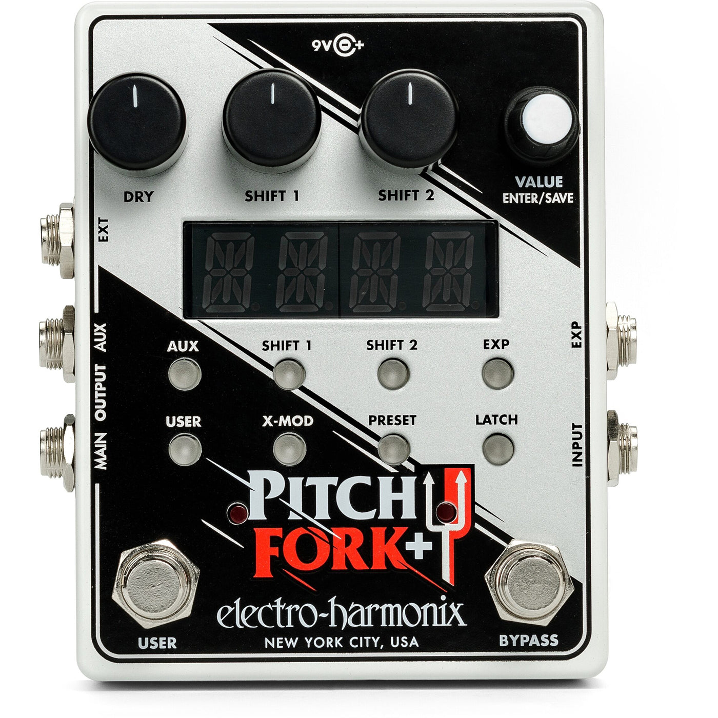 harmoniser pedal EH Pitch Fork + – Motor City Guitar