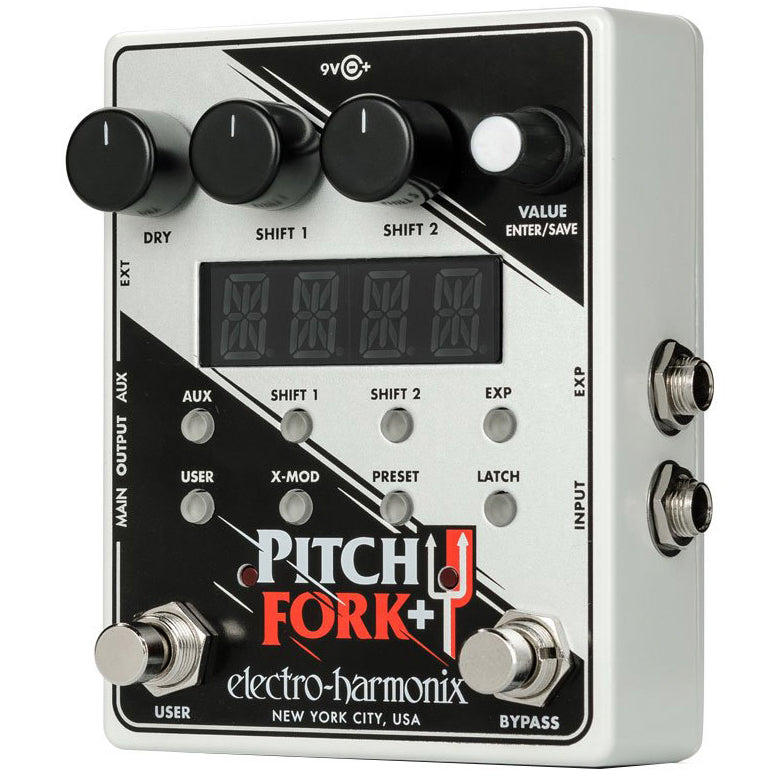 Electro-Harmonix Pitch Fork+ Polyphonic Pitch Shifter Plus Harmony Pedal