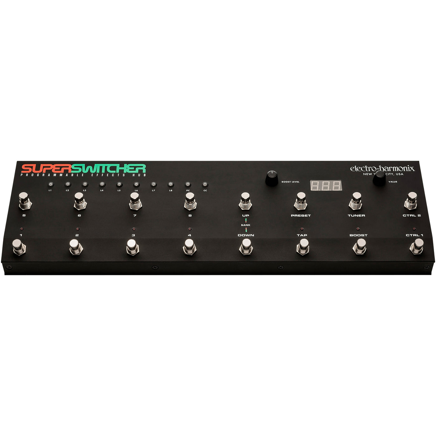 electro harmonix multi effects pedal EH Super Switcher Looper – Motor City Guitar