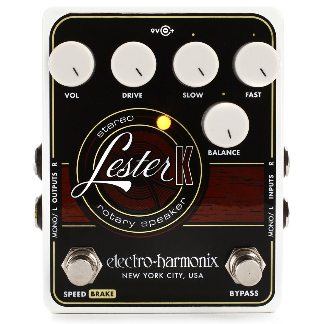 pedal leslie Electro-Harmonix Lester-K Stereo Rotary Speaker Pedal