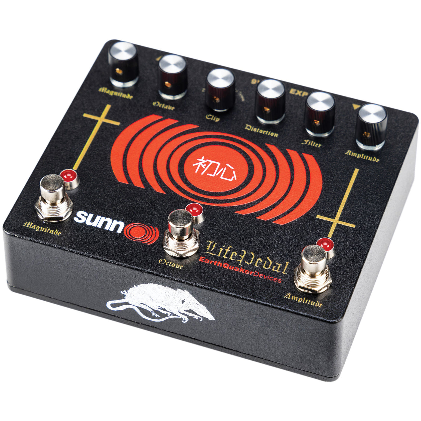 EarthQuaker Devices Sunn O))) Life V3 Octave Distortion + Booster Pedal